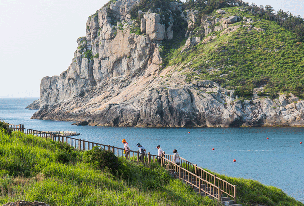 용둠범목제계단길 - 이미지 1